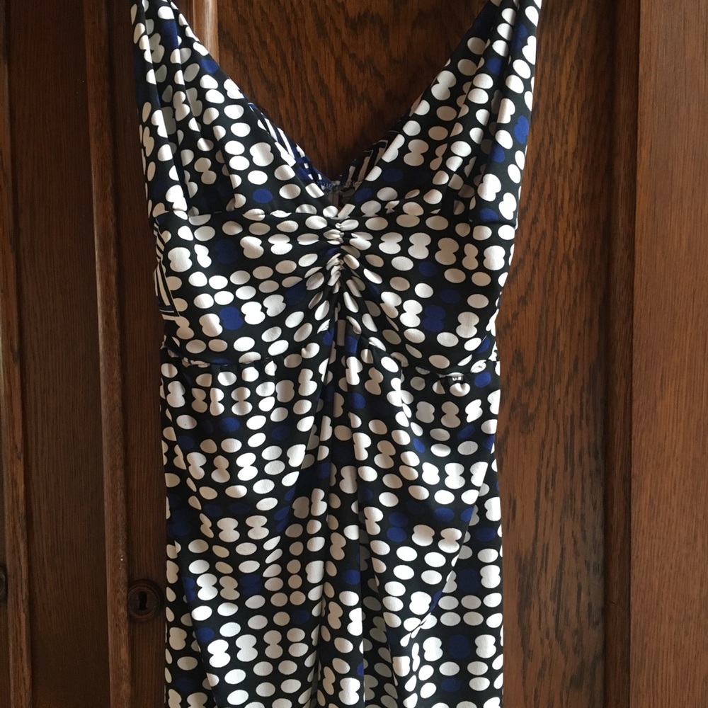 Beautiful deep plunge halter top
